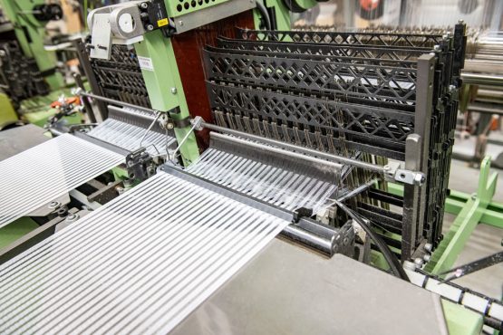 Ribbon weaving wide fabric 200